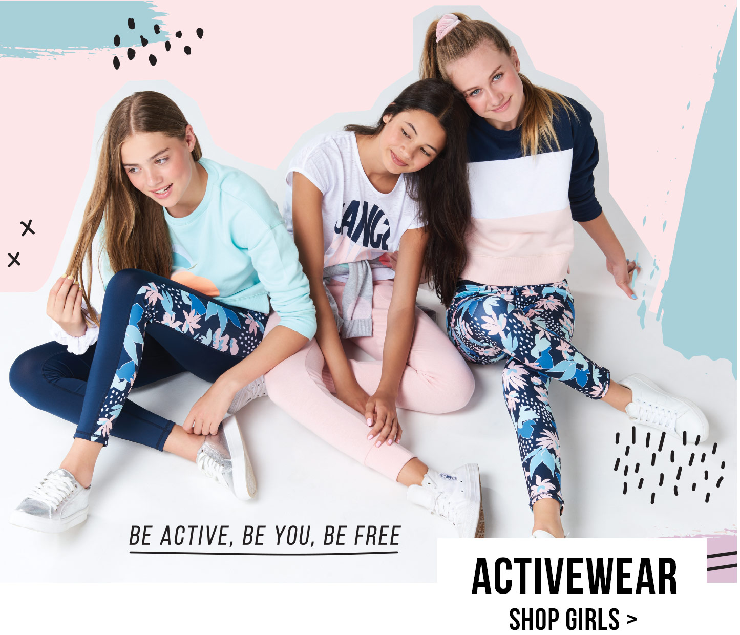 Shop Teen Girls Activewear Free by Cotton On Girls